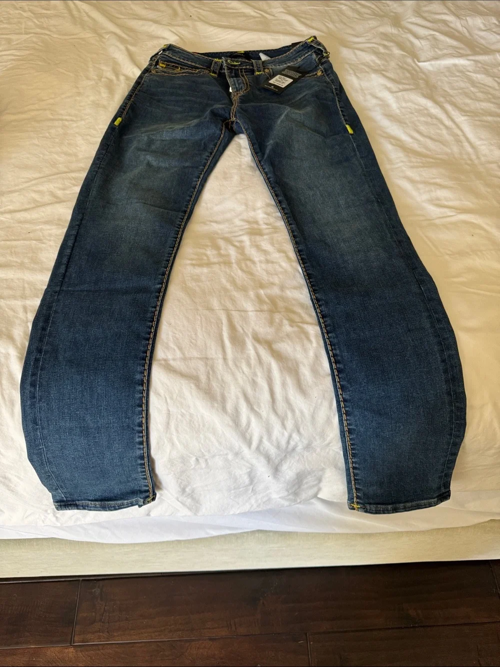 True Religion Bowes Blue Skinny Jeans